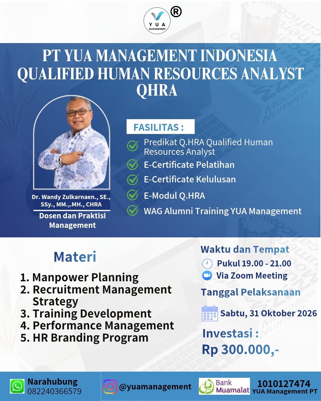 Qualified Human Resources Analyst (QHRA)