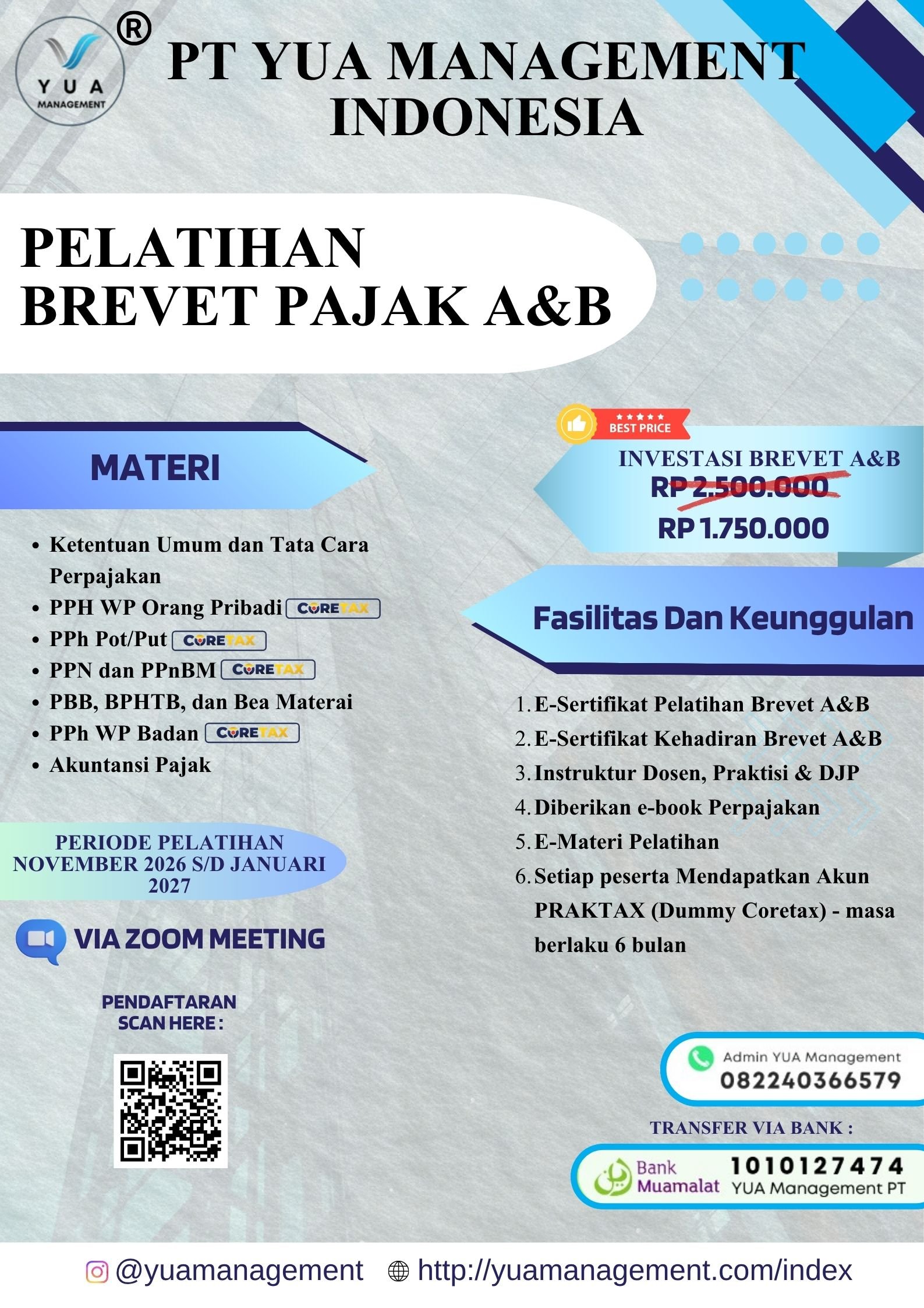 Pelatihan Brevet Pajak A & B